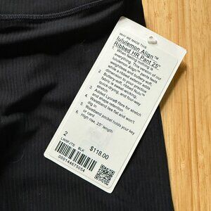 Lululemon High Rise Align Leggings Size 2